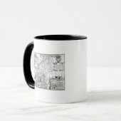Karte von Caernarvon, 1616 Tasse (Vorderseite Links)