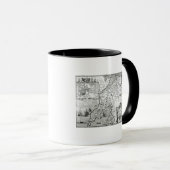 Karte von Caernarvon, 1616 Tasse (VorderseiteRechts)