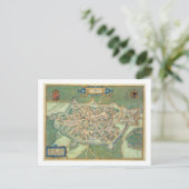 Karte von Cambrai, von "Civitates Orbis Terrarum" (Stehend Vorderseite)