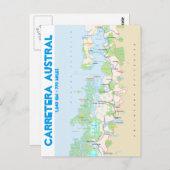 Karte von Carretera Austral (Vorne/Hinten)