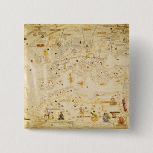 Karte von Charles V, Karte von Mecia Button