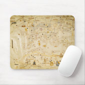 Karte von Charles V, Karte von Mecia Mousepad (Mit Mouse)