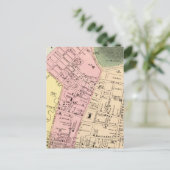 Karte von Charleston, West Virginia (Stehend Vorderseite)