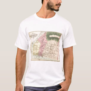 Karte von Charleston, West Virginia T-Shirt