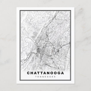 Karte von Chattanooga