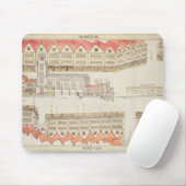 Karte von Cheapside, London, 1585 Mousepad (Mit Mouse)