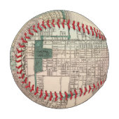 Karte von Chicago City Baseball (Vorderseite Links)
