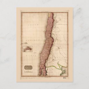 Karte von Chile (1818)