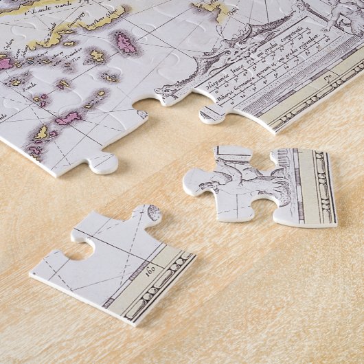 Karte von China u. von Indonesien | 1710 Puzzle (Seite)