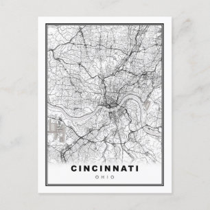 Karte von Cincinnati