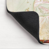 Karte von Concarneau Mousepad (Ecke)
