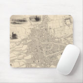 Karte von Cork, Irland Mousepad (Mit Mouse)
