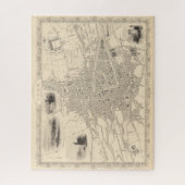 Karte von Cork, Irland Puzzle (Vertikal)