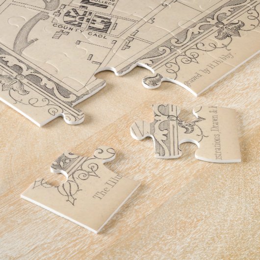 Karte von Cork, Irland Puzzle (Seite)