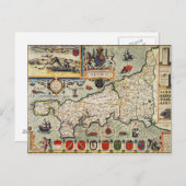 Karte von Cornwall (Vorne/Hinten)