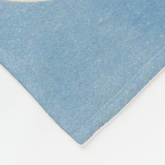 Karte von Cornwall, England Fleecedecke (Ecke)