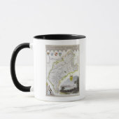 Karte von Cumberland, von 'Moules Englisch Tasse (Links)