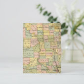 Karte von Dakota (Stehend Vorderseite)