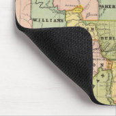 Karte von Dakota Mousepad (Ecke)