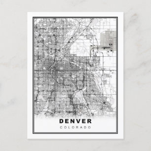Karte von Denver
