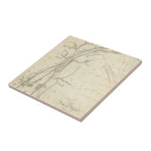 Karte von Detroit River Fliese (Seite)