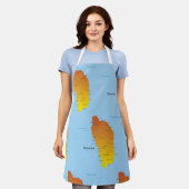 Karte von Dominica Schürze (Getragen)