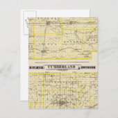 Karte von Douglas Landkreis Karte des Landkreises (Vorne/Hinten)