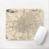 Karte von Dublin, Irland Mousepad (Mit Mouse)