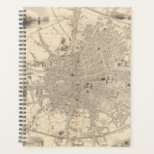 Karte von Dublin, Irland Planer
