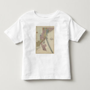 Karte von Duluth, St. Louis County, Minnesota Kleinkind T-shirt