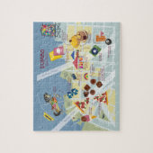 Karte von Dumbo Brooklyn, New York Puzzle (Vertikal)