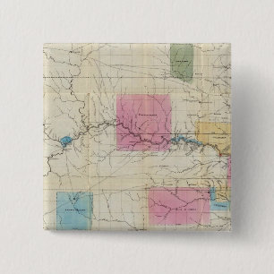 Karte von Eastern Kansas Button