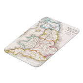 Karte von England | Britannia Antiqua Magnet (Linke Seite)