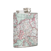 KARTE VON EUROPA, 12. Jahrhundert Flachmann (Rechts)