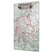 KARTE VON EUROPA, 12. Jahrhundert Klemmbrett (Links)