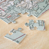 KARTE VON EUROPA, 12. Jahrhundert Puzzle (Seite)