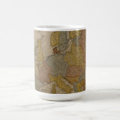 Karte von Europa | 1700 Kaffeetasse (Mittel)