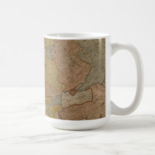 Karte von Europa 1700 Kaffeetasse