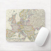 Karte von Europa 3 Mousepad (Mit Mouse)