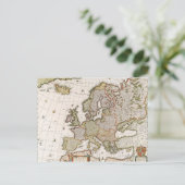 Karte von Europa 4 (Stehend Vorderseite)