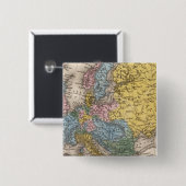 Karte von Europa 4 Button (Vorne & Hinten)