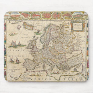 Karte von Europa 6 Mousepad