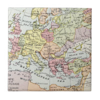 Karte von Europa | der dritte Kreuzzug