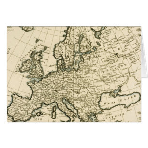 Karte von Europa durch Guillaume Raynal