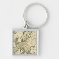 Karte von Europa durch Guillaume Raynal