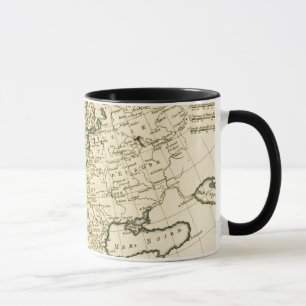 Karte von Europa durch Guillaume Raynal Tasse