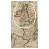 Karte von Europa Kleine Geschenktüte (Rückseite)