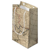 Karte von Europa Kleine Geschenktüte (Vorderseite Schrägansicht)