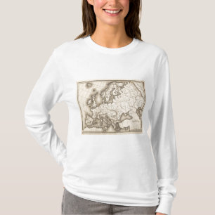 Karte von Europa T-Shirt