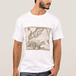 Karte von Europa T-Shirt